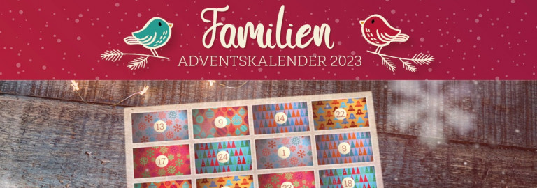 Familienadventskalender - kreatives Türchen-Öffnen 2023