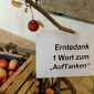 1 Wort und eine Apfel zum "AufTanken"