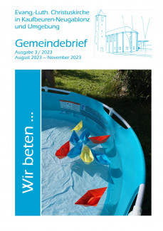 Gemeindebrief Christuskirche 3-23
