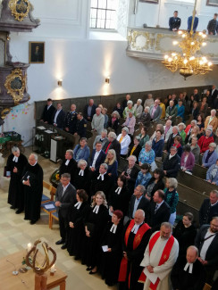 Festlicher Gottesdienst zur Einführung von Pfarrer Jost Herrmann auf der 1. Pfarrstelle der Dreifaltigkeitskirche
