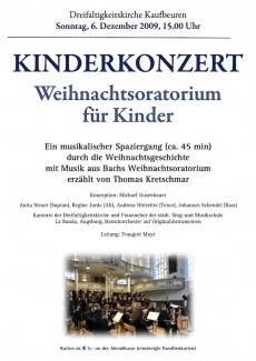 Plakat Kinderkonzert