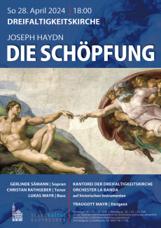 Plakat Schöpfung