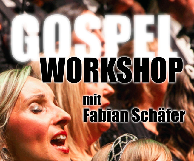 Gospelworkshop mit Fabian Schäfer
