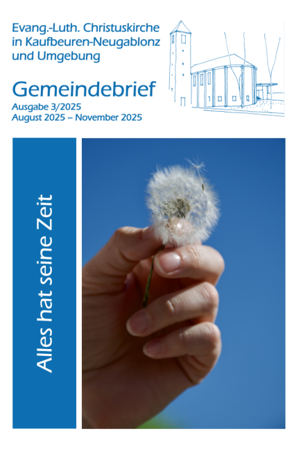 Titelblatt Gemeindebrief 
